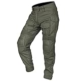 IDOGEAR G3 Kampfhose Herren Taktische Hose mit Knieschützern für Jagdschießen Militär...