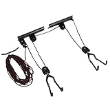 BESTYASH Fahrradlift Deckenhalterung Tragkraft Fahrradaufhänger Wandmontage für Mountain...