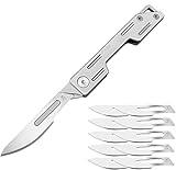 Generic Klappmesser Skalpell mit 10 auswechselbare Klingen Figur 24, Utility EDC...