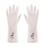 Handschuhe Stulpen Handschuhe Küche Latexhandschuhe Gummiwerkzeug Warmes langes Waschen...