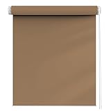 CUIMEI Fensterrollo Klemmrollo 100 x 150 cm, Blickdicht Sichtschutz Sonnenschutz, Jalousie...