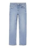 NAME IT Boy's NKMRYAN Straight Jeans 2520-EL NOOS Jeanshose, Light Blue Denim,...