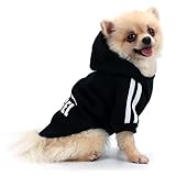 QiCheng&LYS Knitted Dog Hoodie for Small Dogs，Fashion Chihuahua Kleidung,Hundepullover...