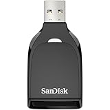 SanDisk QuickFlow SD-UHS-I-Kartenlesegerät mit USB-A-Anschluss, Lesegeschwindigkeit bis...