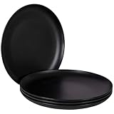 Bo-Camp Orville Essteller, 4-teilig, schwarz, Ø26cm
