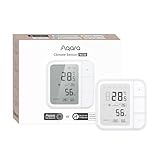 Aqara Thread/Zigbee Raumthermostat W100, Temperatur & Luftfeuchtigkeit Überwachung,...