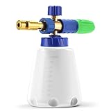 Geegear Schaumkanone, 1L Schneeschaumlanze für Kärcher K2 K3 K4 K5 K6 K7...