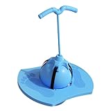 rockible Kinder Hüpfball mit Griff, für Spiel und Spaß, Blau