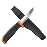 Hultafors Handwerkermesser HVK GH I Allzweckmesser mit Rutschfestem Santoprene®-Griff und...