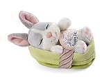 NICI Kuscheltier Hase grau 12 cm – Stofftier aus weichem Plüsch, niedliches Plüschtier...