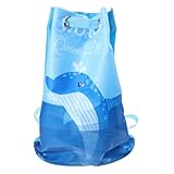 ibasenice Strandrucksack mit Kordelzug Wasserfester Oxford Atmungsaktiver Schwimm...