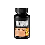 ESN Vitamin Stack, Multivitamin, 120 Kapseln, Multivitamin Präparat mit 13 wertvollen...