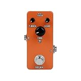 Koolenry Reverb-Gitarreneffektpedal Gitarren-Kompressor-Booster-Effektor Tragbares...