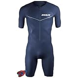 Triathlon Anzug Herren - Einteiliges Radtrikot - Trisuit Einteiler –...