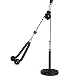 LFJ Latzug Fitness, Kabelzug Pulley Fitness Unterarmtrainer Arm-Krafttraining Trizeps...