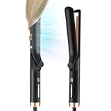 CkeyiN Glätteisen, Lockenstab, 2 in 1, 360 ° Airflow Styler, professioneller...