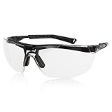 NoCry Schutzbrille mit “schwebenden” klaren Brillengläsern, kratzfeste...