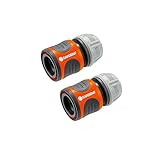 Gardena Kunststoff, Schlauchverbinder-Satz 13 mm (1/2 Zoll) und 15 mm (5/8 Zoll):...