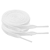 Chic Defend 2 Paar Flach Schnürsenkel 8 mm Breite Ersatz Schuhbänder Flat Sneaker...