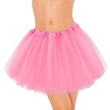 WLLHYF Tutu-Rock, 3-lagig Tüll Pailletten Stern Ballett Tanzröcke Prinzessin...