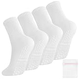 taonganui 4 Paar Pilates Socken Stoppersocken Damen 35-39, Yoga Socken...
