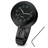 Zuverlässige Motorraduhr mit stoßfestem Design, wasserdichte Lenkeruhr für Custom...