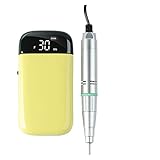 JIYTG Nagelbohrmaschine Tragbare Elektrische Nagelbohrmaschine Gel Nail Art Polierer Kit...