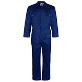Fort - Workforce Overall – XL – Königsblauer Overall – 210 g/m² –...