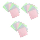 Healeved 3 Sätze Tuch Abwischen Tücher Farbiges Brillenputztuch Fenster Auge Gläser...