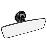 Avesteir Rückspiegel Auto 24 x 6.5 cm, Innenspiegel Auto mit Weiß Flacher Glas Large...