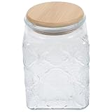 Amosfun 3st Einmachglas Getreidebehälter Aus Glas Teedose Aus Glas Deckelglas...