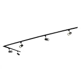 QAZQA - Modern Smartes 1-Phasen-Schienensystem Komplettset I Spotlight I Deckenspot I...