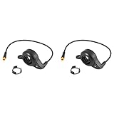 Hatem 2X E-Bike Finger Thumb Gas, FT-21X Ebike Beschleuniger, Elektroroller Elektrorad...