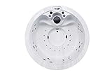 Outdoor Whirlpool Indoor Aussenwhirlpool 5 Pers. Spa Pool+Abdeckung+Treppe+Water Care Box...