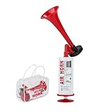 SUPAWAY Manuelles Signalhorn Handheld Air Horn Sehr Lautes Lufthorn Stadion Laut...