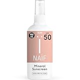 Naïf Sonnenschutzspray auf mineralischer Basis - Für die ganze Familie - LSF 50 - Ohne...