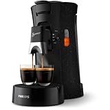 Philips Senseo Select ECO-Kaffeepadmaschine, schwarz/gefleckt - Wahl der Kaffeestärke...