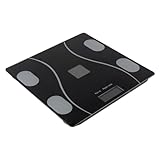 INOOMP Digitale Körperfettwaage mit USB aufladung Intelligente Körpergewichtsmessung...