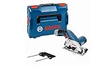 Bosch Professional 12V System Akku Kreissäge GKS 12V-26 (Sägeblatt-Ø: 85mm,...