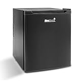 MaxxHome - Mini Kühlschrank (42L) mit Kühlbereich von 5-12° - Lautloser...