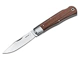 Böker Plus® Lockback Bubinga - EDC Zweihandmesser mit 440C Klinge 9 cm - Lockback-Messer...