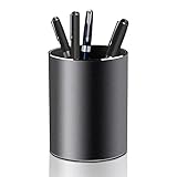 Metall Runder Stiftehalter Schreibtisch, Stifteköcher, Metal Round Stiftebox...