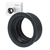 Siphon-Gummimanschette für HT-Muffe Ø 50 mm & Spültischsiphon Ø 40 mm - Flexibel,...