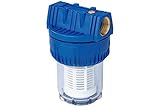 Metabo Filter für Gartenpumpen 1' kurz, mit waschbarem Filtereinsatz...