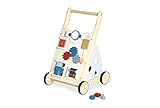 Pinolino Kinderträume Activity-Lauflernwagen Titus, grau, mit diversen...