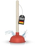 Klangfeiler® Abflussreiniger Pömpel - 140mm Saugglocke - Extra Saugstark & Made in...