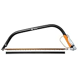 Fiskars Bügelsäge mit feststehendem Blatt für feuchtes Holz, Länge: 70 cm (24 Zoll),...