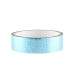 Deko Klebeband für Hula Hoop Gestaltung 25mm x 30m (Glitter-Turquoise)