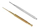 Punktsucher Akupressurstift Set Massage-Stift Instrumentent Akupressur-Stift Wellness set...