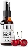 High Impact Vitamin B12 Spray - liposomales Liquid mit 500 µg pro Sprühstoß (bioaktiv +...